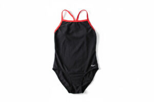 Speedo Women's Endurance+ Solid Flyback Training One-Piece Swimsuit - Black/Red